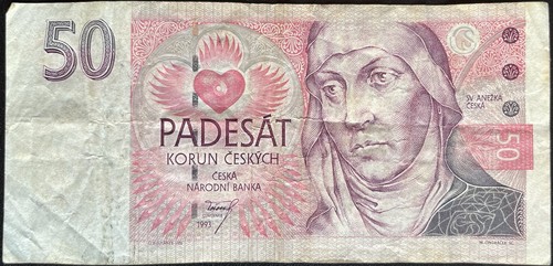 Tschechien banknote korun - tschechien,