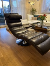 Relaxliege Leder Braun