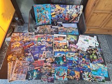 Lego Poster, Hefte, Kataloge, Servicehefte, Aufkleber -100 Teile- tw. 80er/90er