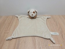 BAMBIA Schmusetuch Bär Schnuffeltuch Kuscheltuch beige, braun 