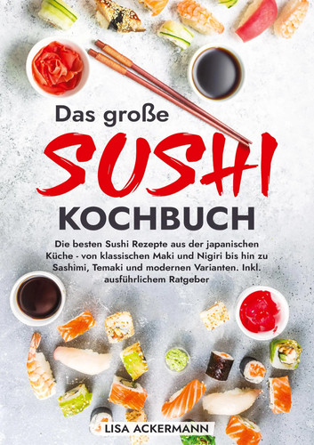 Das große sushi kochbuch lisa - große,
