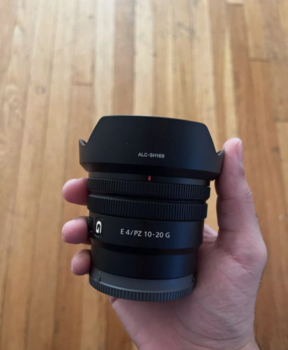 Sony sel 20mm - e, g