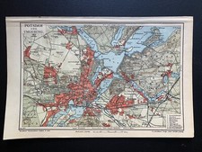 antike historische Landkarte