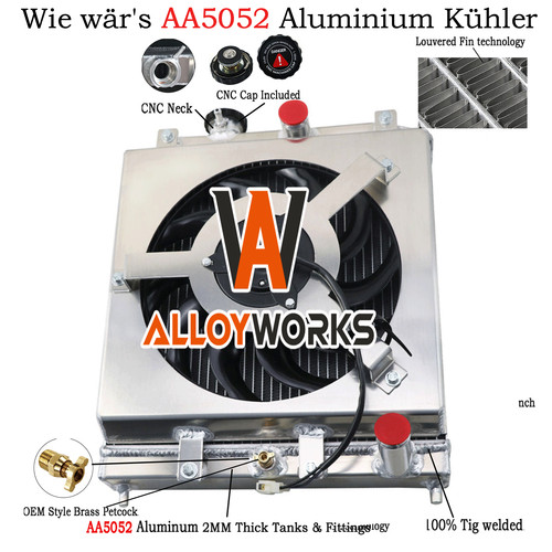 Reihe aluminium kühler für - reihe,
