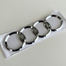 Chrom Heck Kofferraum Ringe