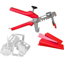 1000 Laschen + 200 Keile +Zange Fliesen Nivelliersystem Verlegehilfe Verlege Set