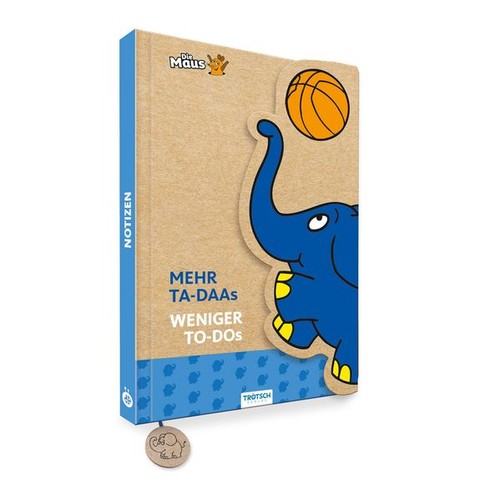 Trötsch die maus - maus, notizbuch