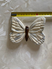 Keramik Schmetterling Handarbeit Unikat Wanddeko