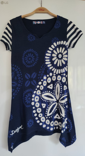 Kleid mädchen desigual blau - mädchen,,