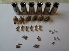 6x XLR Stecker Male 3- polig vergoldet bis 10mm Kabel