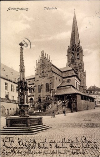 Aschaffenburg in - ak,