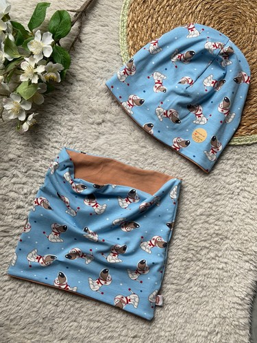 Set kinder beanie mütze - ♥,
