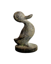 Wiener Werkstätte Austria Bronze Ente Figur Miniatur Antik Entlein Selten