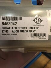 SEITENSCHWELLER für VW GOLF 4 IV 98-03 