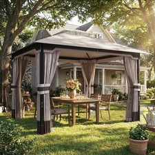 Outsunny Pavillon 3,6x3 m