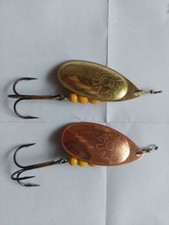 1 Mepps Spinner Größe 5 Kupfer / Gold Kunstköder Hecht Barsch