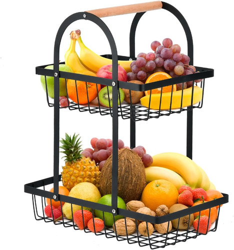 Stockig obstkorb etagere 2 - obstkorb, etagere,