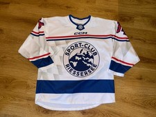 Trikot Game Worn SC Riessersee Lindner EV Landshut Kölner Haie Matchworn
