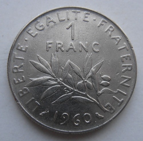 Frankreich franc 1960 - frankreich,