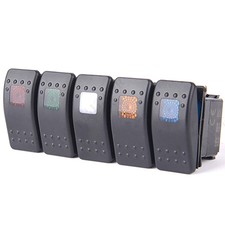 Auto KFZ Wasserdicht 12V 20A Wippschalter LED Beleuchtet Wippenschalter