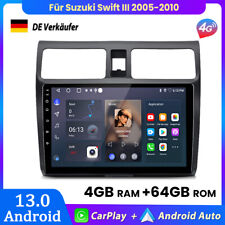4+64GB 8-Kern V1PRO Carplay Android13 Autoradio GPS NAVI FM Für Suzuki Swift III
