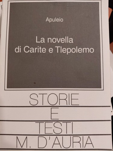 Apuleio die novelle von carite - apuleio,
