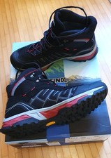 Meindl Wanderschuhe Finale mid GTX 001 schwarz/rot - Größe EU 42 NEUWERTIG OVP