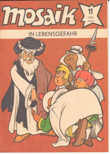 Ddr comicstrip mosaik - mosaik, heft