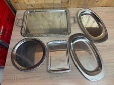 5x Servierplatten Tablett Set