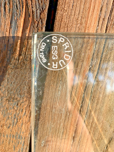 Bruchsicheres esg glas - 2x, x