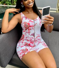 S M L Sommer Floral Muster