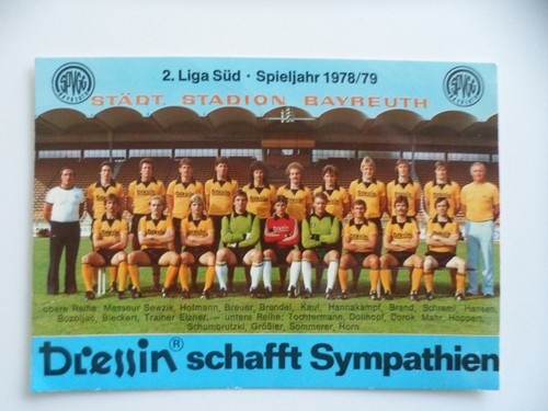 Spvgg bayreuth 1978 liga - 1978/79, 2.liga