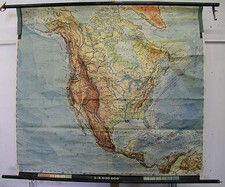 Schulwandkarte Amerika