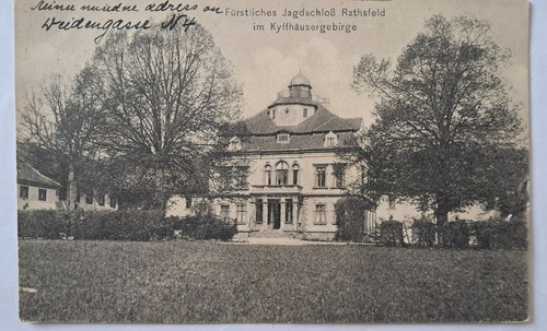 Fürstl jagdschloss - ak, fürstl.
