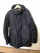 Dunkelblaue Jacke mit Kapuze von NAPAPIJRI , Gr.  M, Dunkelblau