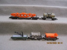 Arnold/Lima/Div Spur N Kesselwagen u.a. Güterwagen Set 5-teilig ohne OVP C131