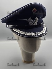 BUNDESWEHR SCHIRMMÜTZE - LUFTWAFFE - STABSOFFIZIERE - GRÖßE 62 - BAMBERGER - BW