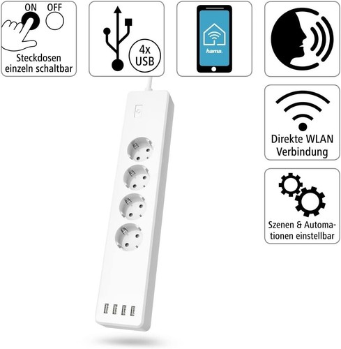 Hama wlan steckdosenleiste - hama,
