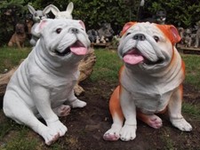 englische Bulldogge Deko Figur