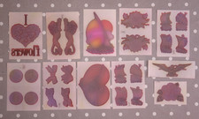 Konvolut 10 x Panini Bügelbild Sammel Sticker Bild 1989