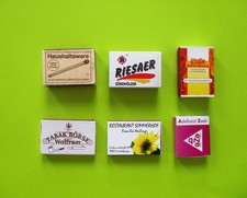 Streichholzschachteln für