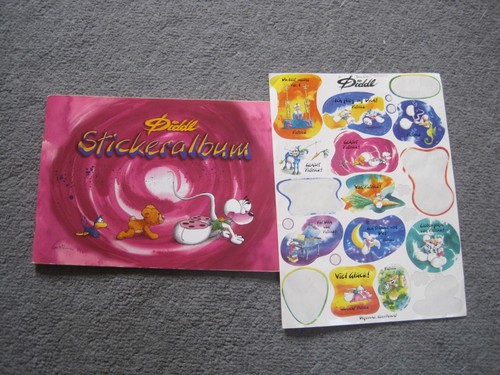 Altes diddl stickeralbum - altes,