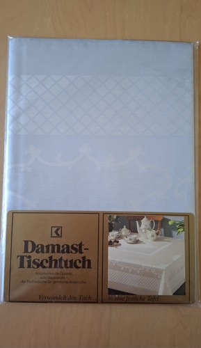 Damast tischtuch 160 140 cm - 140,