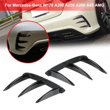 Für Mercedes Benz W176 A200 A250 A260 A45 AMG Heck Stoßstange Spliter Canard