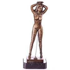Bronzefigur Skulptur Erotik