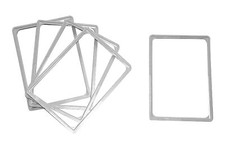 5er Set Kunststoff Plakatrahmen DIN A3 Grau Rahmen Kundenstopper Aufsteller