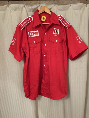 Ferrari shell shirt - ferrari,
