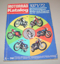 Motorradkatalog 1971/72 -