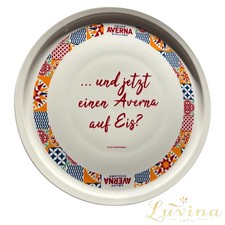 Pizzateller  Weiß Mit Muster