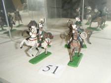 Figuren 1:32 Nr51 Handbemalte Sacaren Warrios Crusade  Italeri 6854Figure 1:32